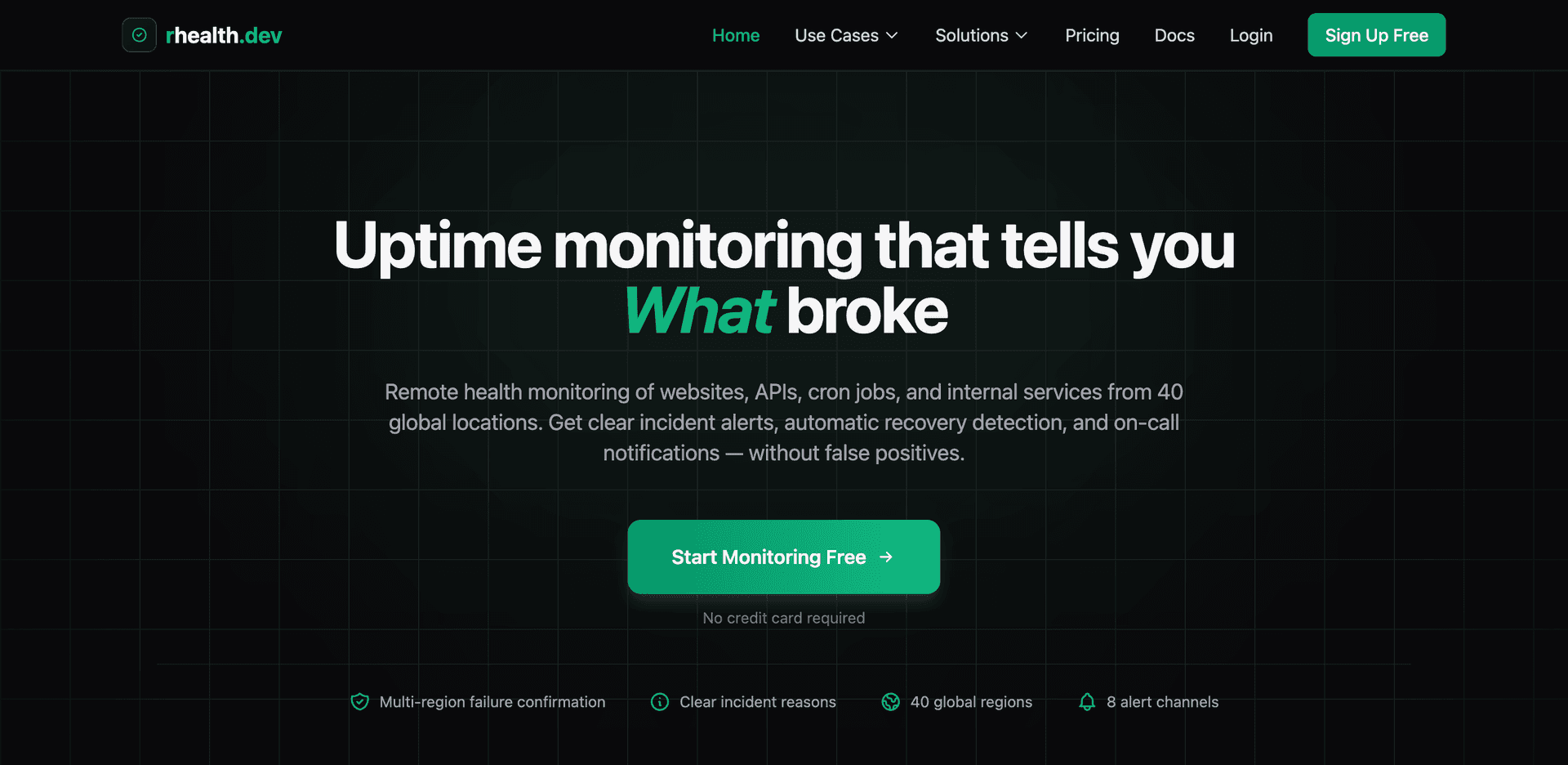 rhealth.dev  screenshot 1