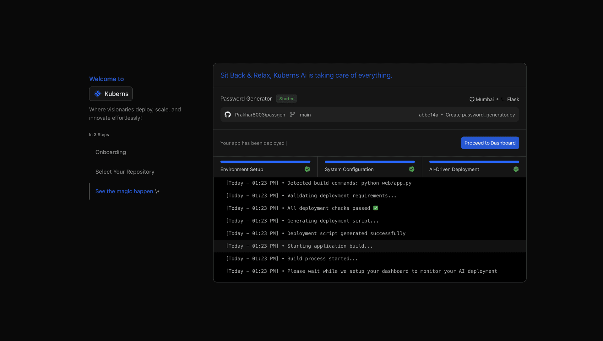 Kuberns screenshot 1