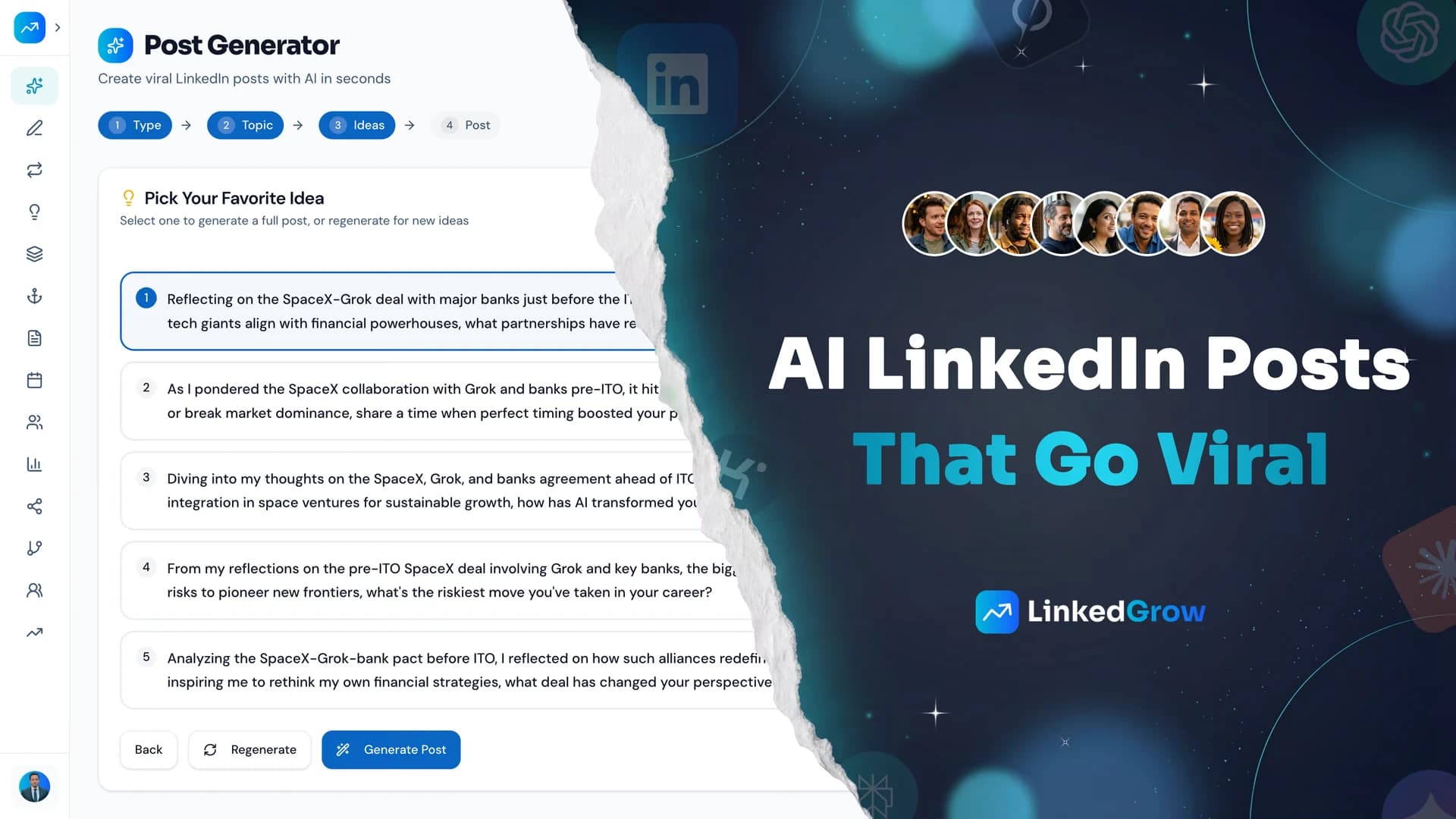 LinkedGrow screenshot 1