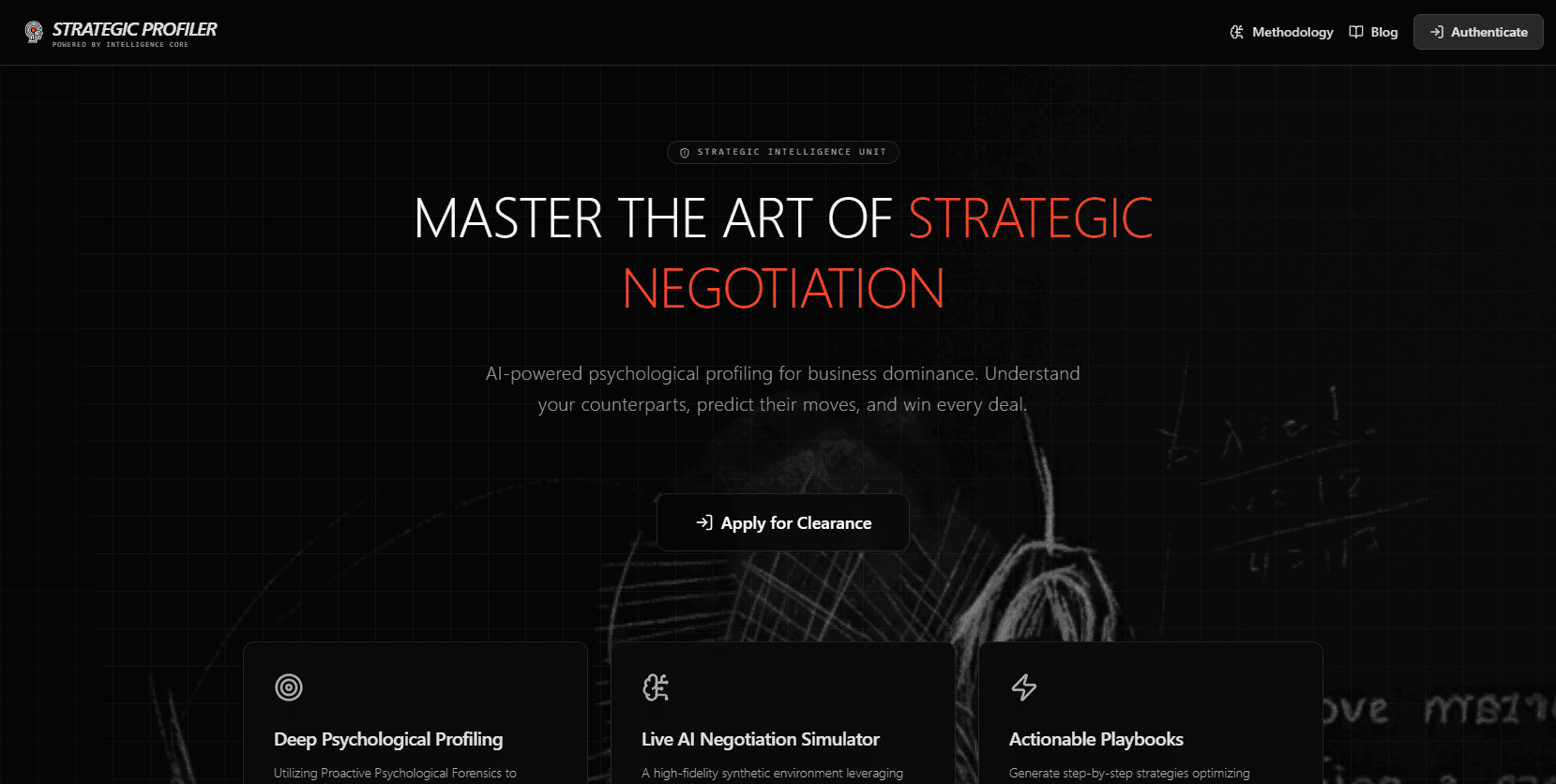 Strategic Profiler screenshot 1