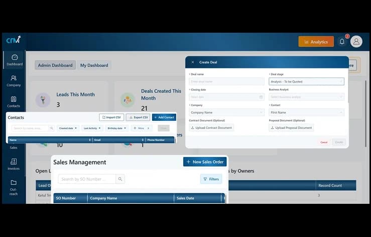 WeekMate e-CRM screenshot 1